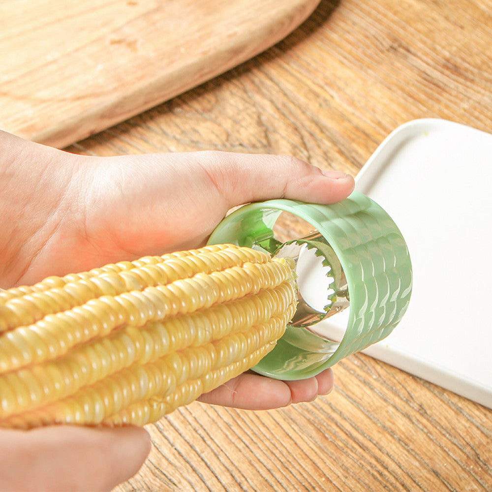 2Pcs Corn Cob Peeler Stripper Cutter Splitter Remover Thresher Kitchen Salad Tool Hot Corn Stripper